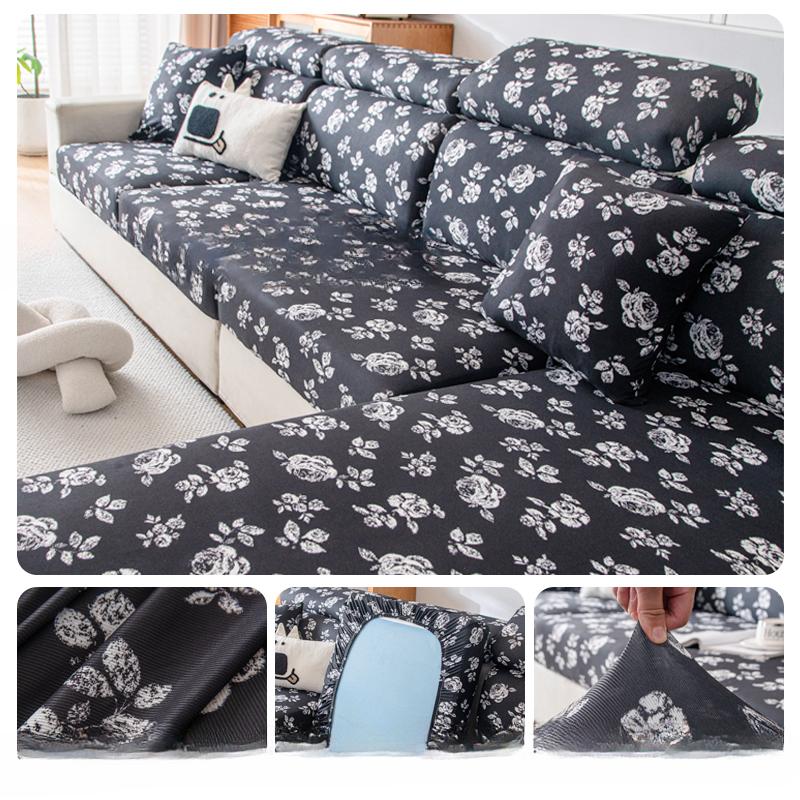 

Летний чехол для дивана, простой современный эластичный чехол для дивана, универсальный универсальный чехол, тканевый чехол на спинку S