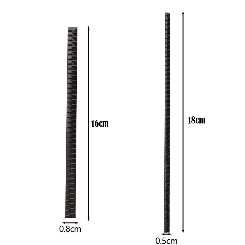 5Pcs Black Headband Anti-slip Strip Hairpin Anti Slip Teeth  Hairband Manufacture Accessories