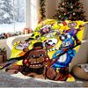 Five Nights At Freddy's Pattern Blanket for Home Decoration, Bed, Sofa, Car Travel, Camping, Suitable for All Seasons, Birthday Christmas Gift