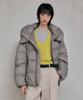 Leftseoul Easy Warm Hooded Duck Down Jumper [Grey]