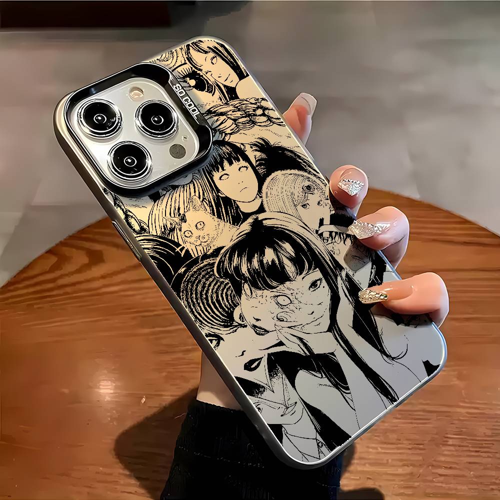 Phone Case PIKPAKA J-Junji Ito Horror Comics for Samsung Galaxy S26 S25 S24 S23 S22 S21 S20 FE Ultra Edge Anti Fall Matte Cover