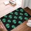 Universal vector icons alien heads Front Floor Door Entrance Mats Indoor  Bathroom Kitchen Doormat Bedroom Carpet Rug