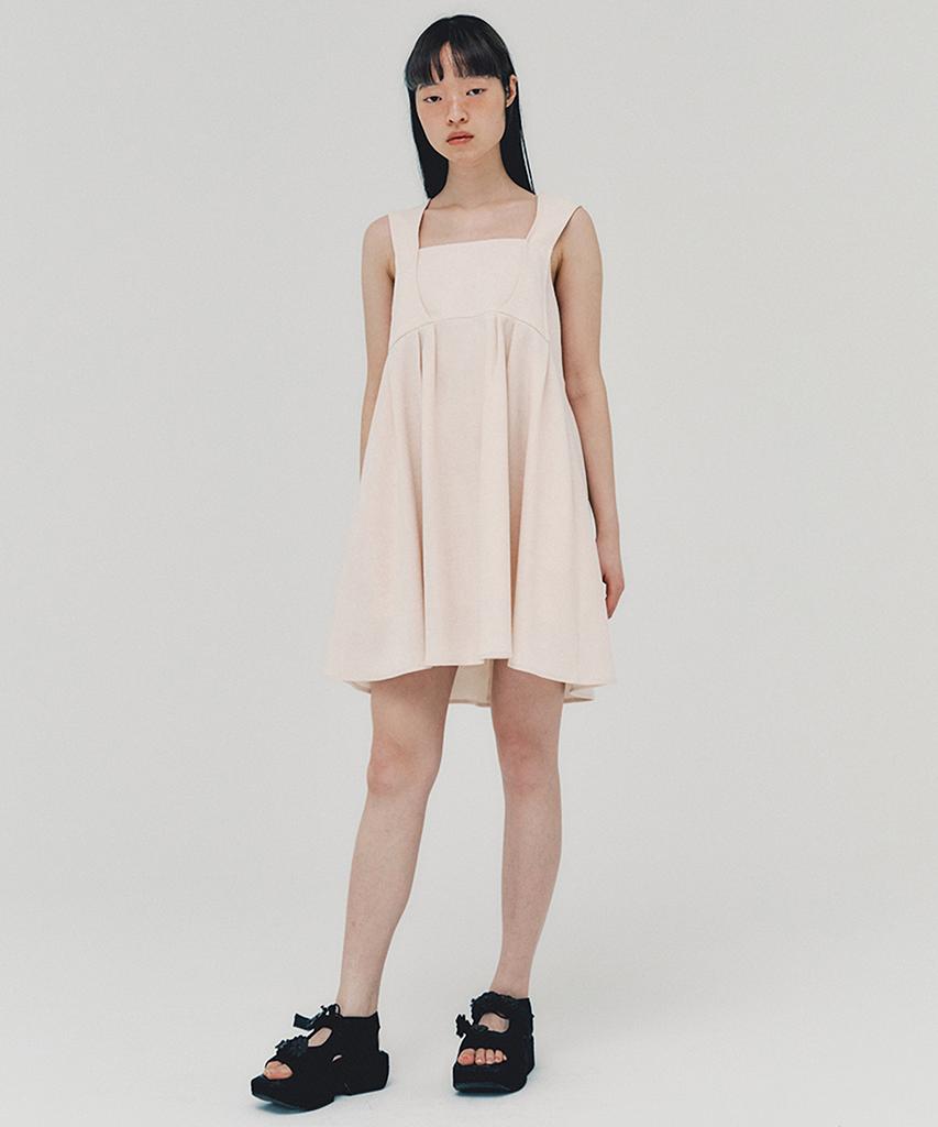 Awi Baby Doll Dress_Peach