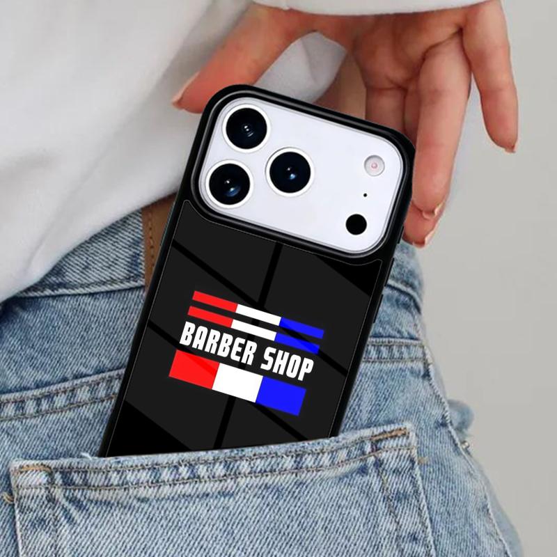 

Barber Shop Hair Stylist tools Phone Case for iPhone 16e 15 14 13 12 17 Pro Max Plus Air 17pro Cover Coque iPhone 13 mini