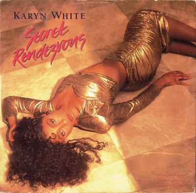 12 Zoll Schallplatte KARYN WHITE  Secret Rendezvous W7562T Warner Bros. Re 1989 UK Dance  Electronica Gebraucht