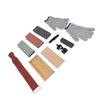 Knives Sharpening Stone Set 400 1000 3000 8000 Grit Fixed Angle Design Whetstone Sharpener Set for