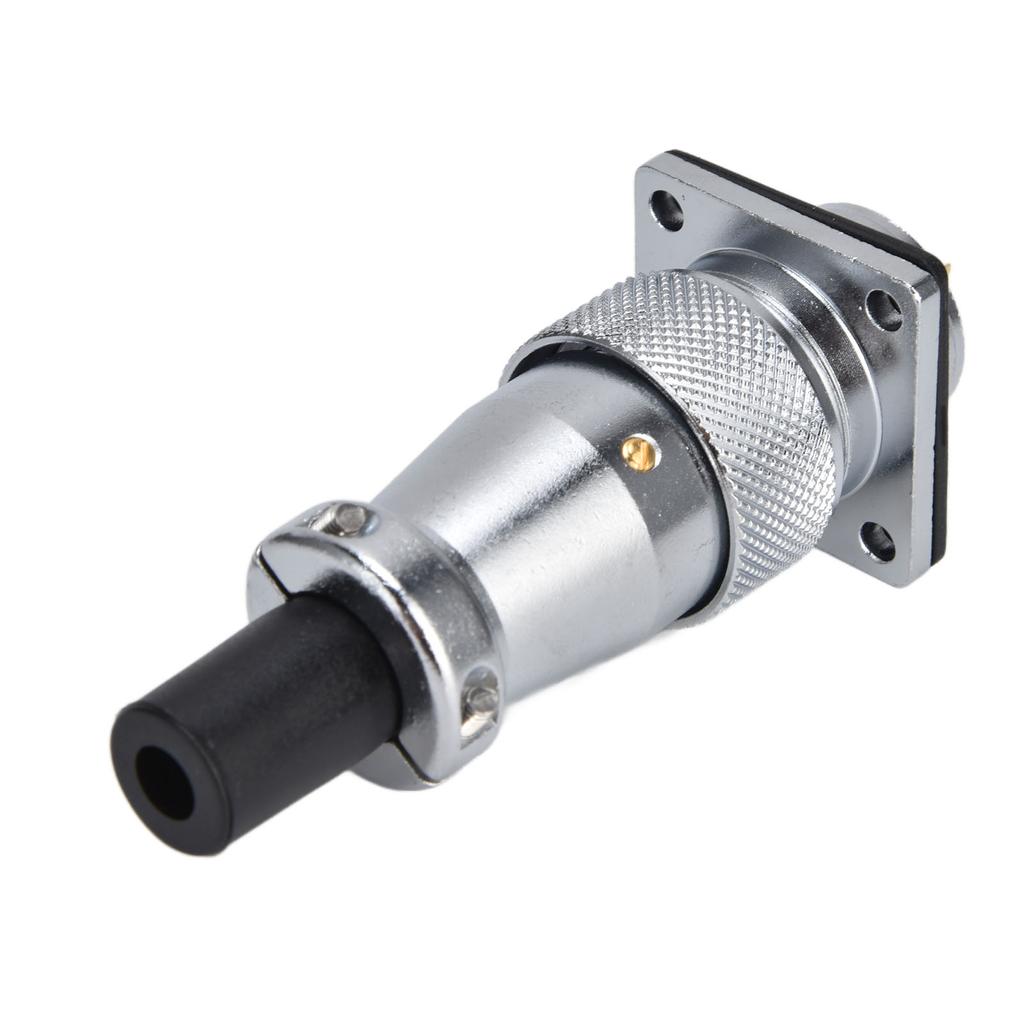 6 Pin Aviation Connector Zinc Alloy Waterproof WS20 Aviation Plug and Socket AC 500V