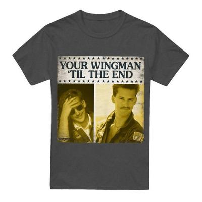 Top Gun Unisex Adult Til The End T-Shirt