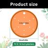 Y5JC 2Pcs Plastic Round Flowerpot Lining Drainage Hole Flowerpot Drainage Portable Removable Flowerpot Filler Replacement