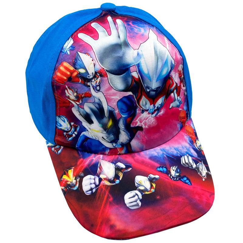 Superhero Kids' Sun Protection Hat for Spring/Summer – Cartoon Boys' Baseball Cap with Duckbill Visor