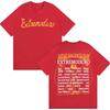 Rock Band Extremoduro Tour Print T Shirts Men's Clothing Harajuku High Street T-shirt Man Cotton Short Sleeve T-shirts