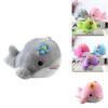 Cute Dolphin Plush Toy Whale Pendant Mini Doll For Company Events Soft Stuffed Animal Gift With Logo