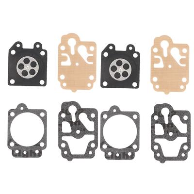 2Set Carburetor Diaphragm Repair Gasket Kits Carburetor Service Kit with Paper Pad and Gasket for