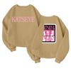 Kids' Fashionable Girls' Lightweight Long-Sleeve Pullover with Pocket  Featuring Witch  Girl Group Print and Round Neck