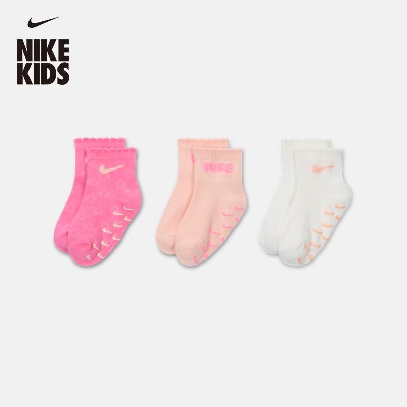Детские короткие носки NIKE для малышей (Упаковка из 3 пар) 2-4 Months