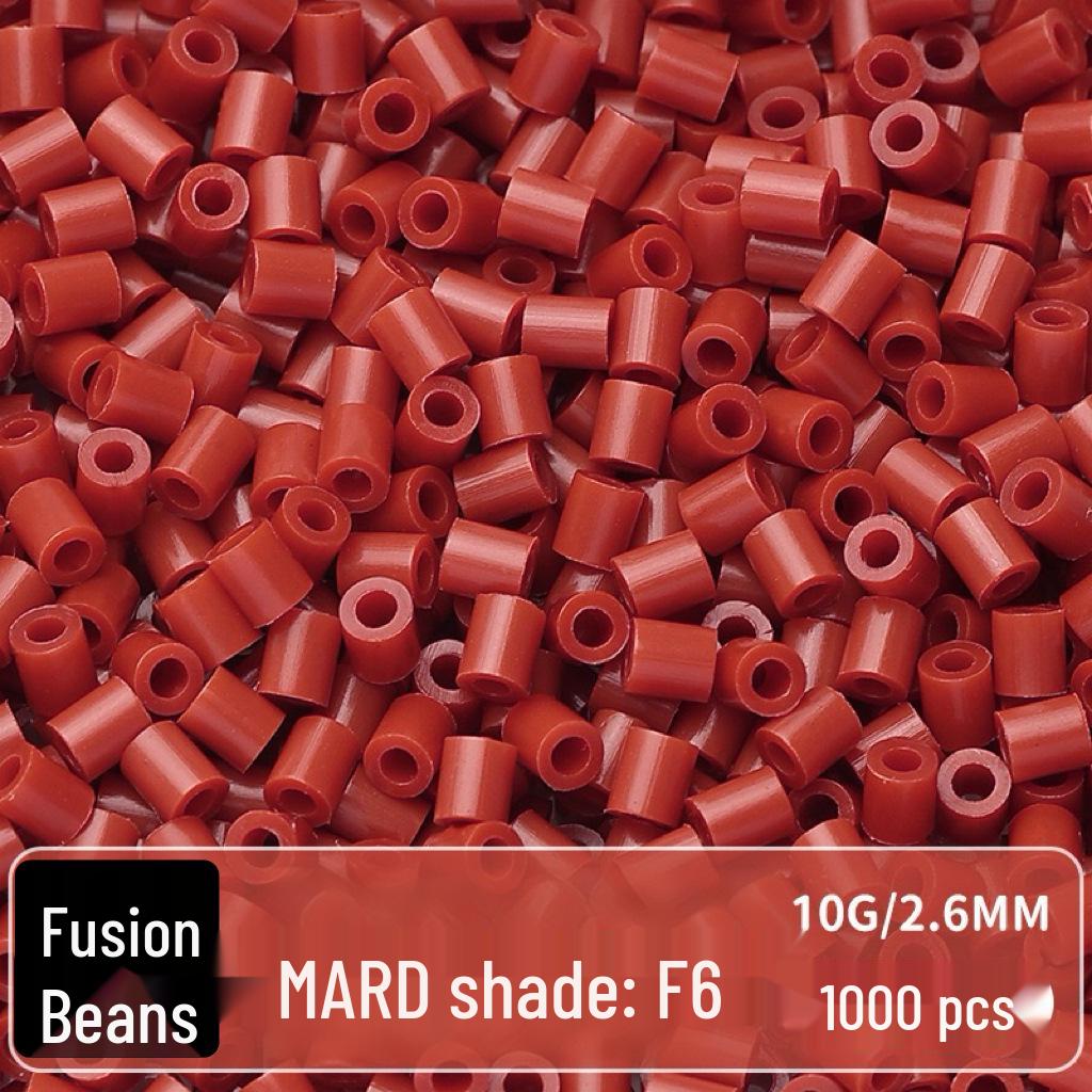 Confezione di Ricarica Perline Termofusibili da 264 Colori - 1000 Perline, 2,6 MM, Materiali per Puzzle 3D Fai da Te