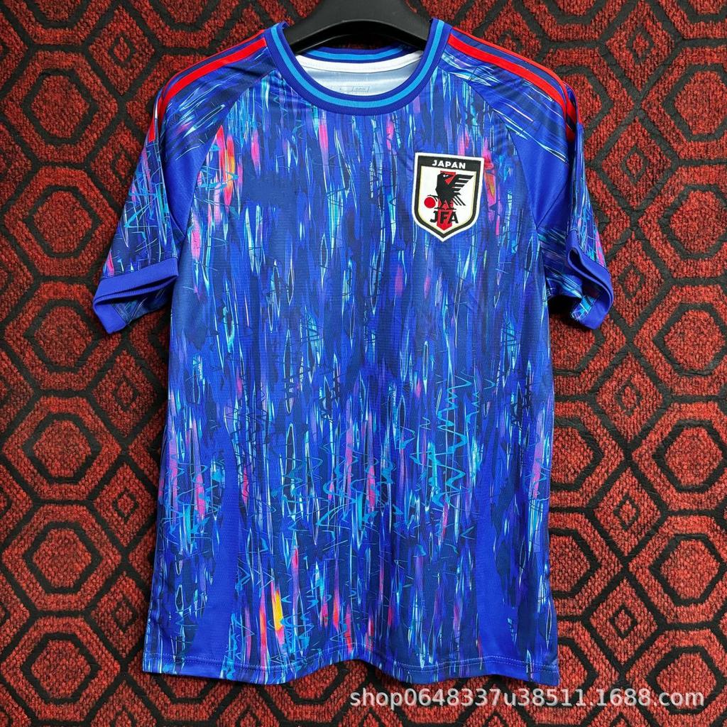Japan National Football Jersey Anime Manga Short-sleeved Football Jersey Japan National Team Jersey