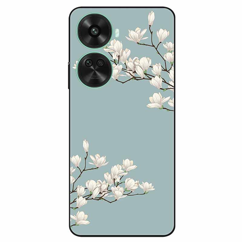 For Huawei Nova 12 SE Case Soft TPU Flowers Beautiful Pattern Phone Cases for Nova12SE Nova 12SE Protect Covers Silicone Capas