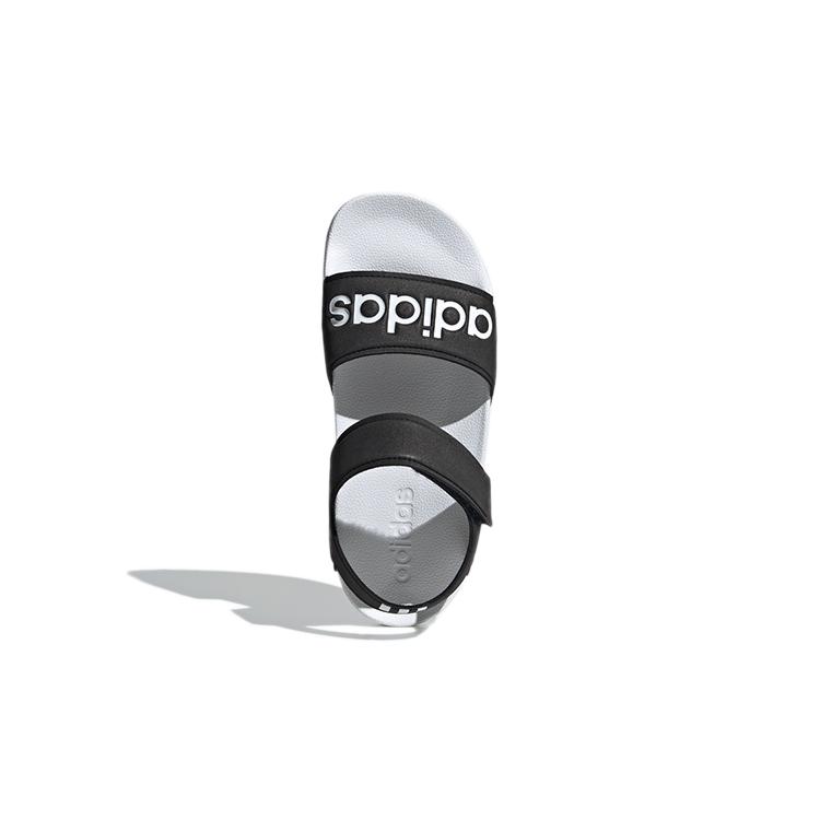 adidas Adilette Sandal K Synthetic Leather Sandal Black White Kids' FV6410