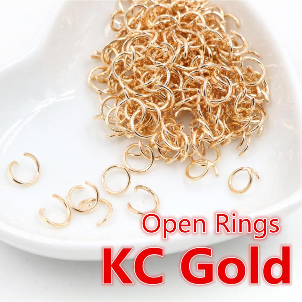 200 Stück galvanisierte Biegeringe aus Eisen (3-10mm) für die DIY-Schmuckherstellung