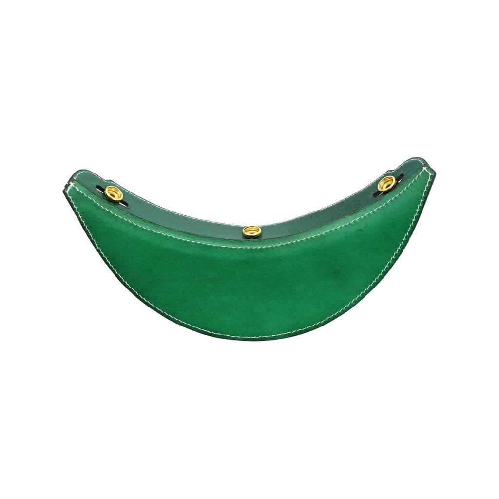 Marushin Motorcycle Helmet Vintage Leather Aged Part 52310004 Option Visor, Green, Number