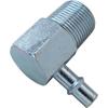 2024 New Upgraded Intake Manifold Vacuum Fitting 90 ° 3/8in NPT 1/4in Nipple Steel