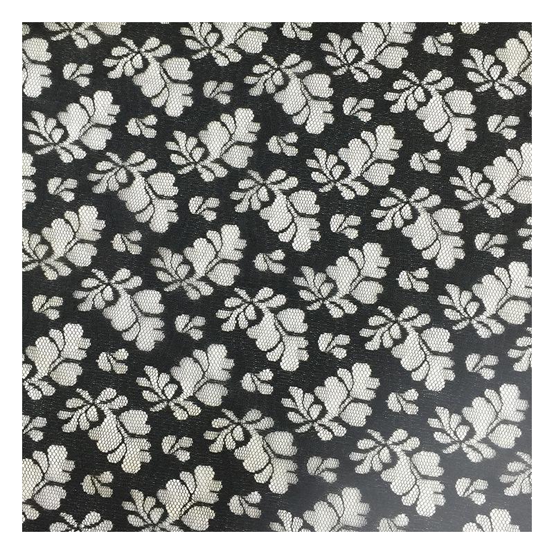 Spring/Summer Floral Lace Fabric for Women's Wedding and Evening Dresses, Cheongsams - Breathable & Non-Elastic Polyester.