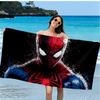 Spider Microfiber Beach Towel, Soft And Absorbent, Quick-Dry, Ideal for Summer Travel, Beach Essential, Swimming Pool Gifts