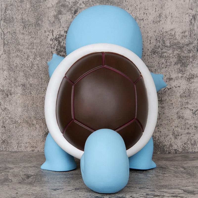 Kawaii Anime  Squirtle Tsundere Ver. PVC Action Figure Game Props Statue Collectible Model Kids Toys Doll Gifts