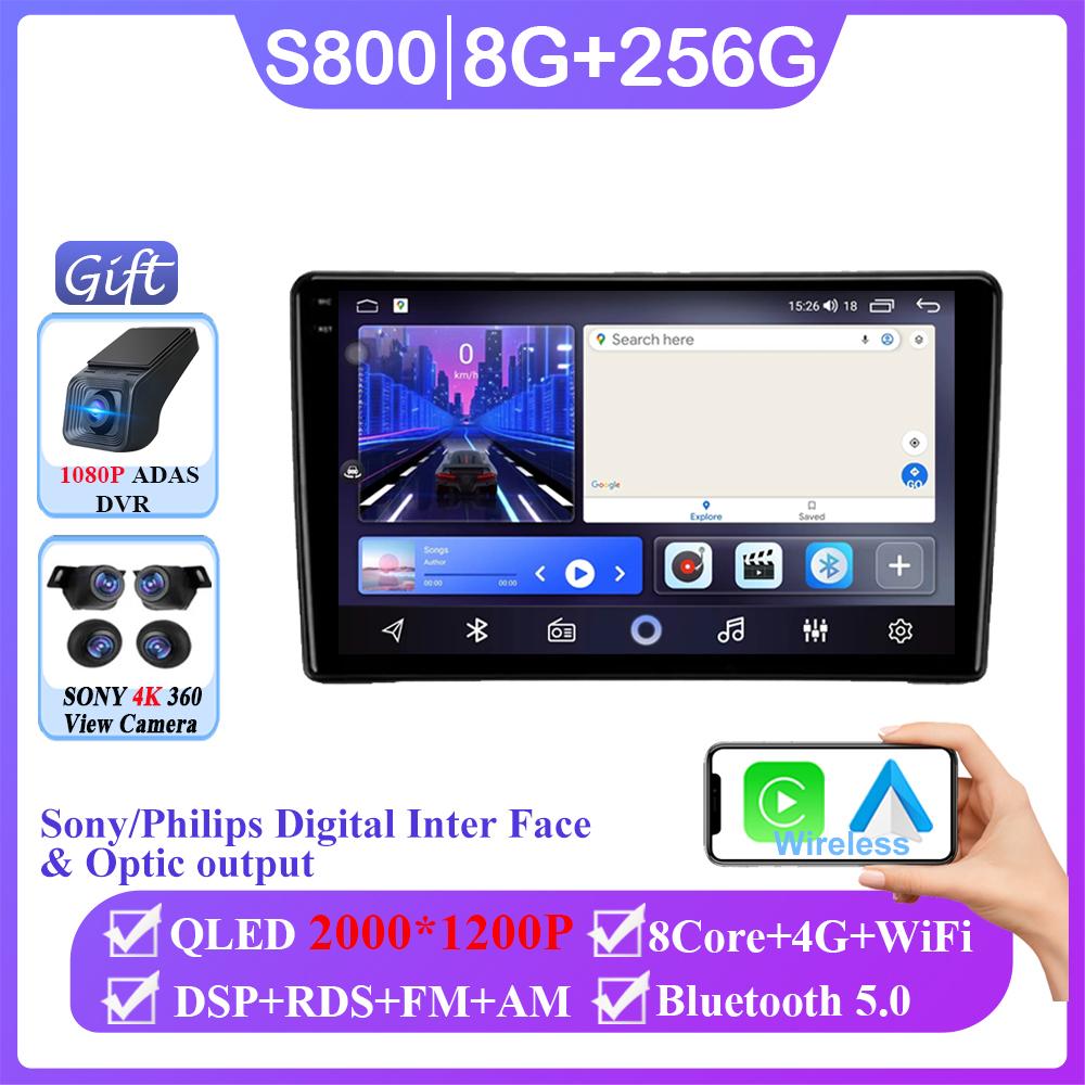 Android 14 For Nissan Navara D40 2004 - 2010 Auto Radio Stereo Head Unit Carplay Multimedia Video Player Navigation No 2din DVD