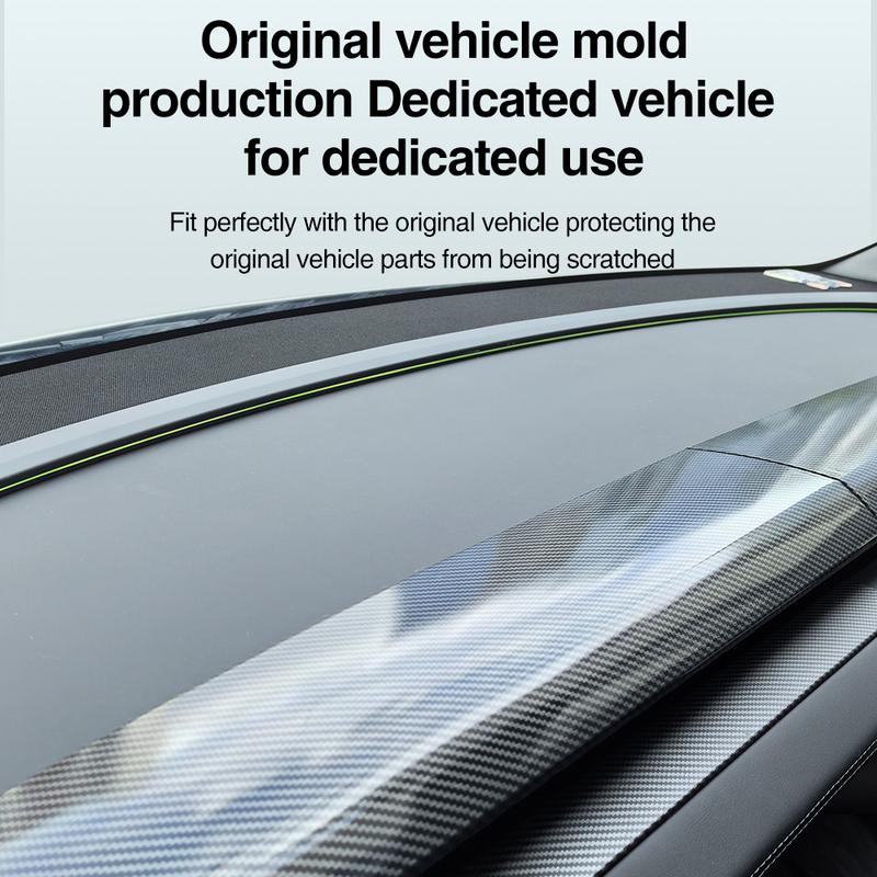 Model Y Juniper 2026 Dashboard Cover for Tesla Model 3 Highland Model Y L ABS Panel  Dashboard Split Trim Cover Car Accessories