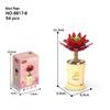 Succulent Bonsai Building Block Flowers - Compatible with Lego, Small Particle Assembly Toys for Girls