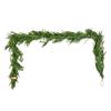 Christmas Garland, 2750 mm Realistic Norfolk Pine Garland, Evergreen Real Touch Artificial Faux Greenery Garlands, for Holiday Indoor Outdoor Xmas