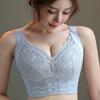 Lace Strapless Bra Women's Plus Size Bra Thin Adjustment Bra Gathered Bra Sexy Bra
