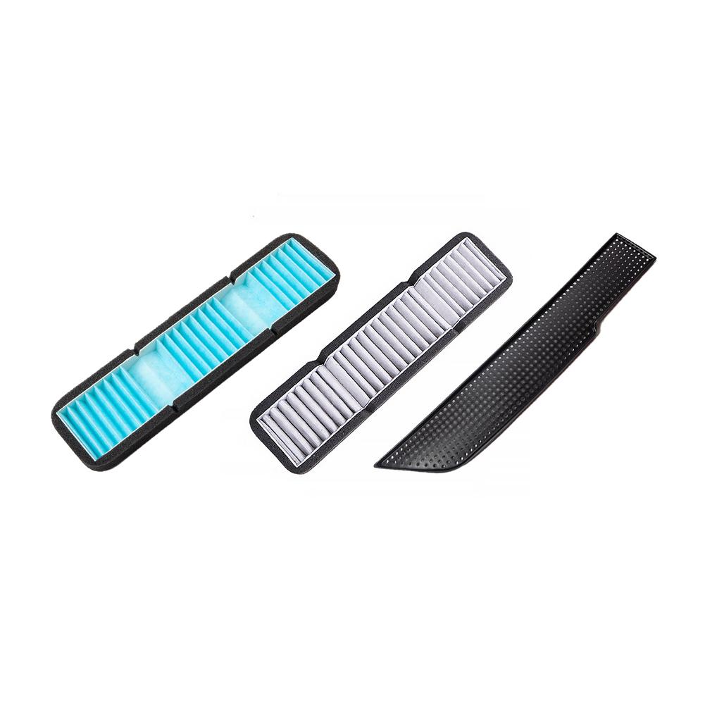 Car Air Condition Intake Filter Flow Vent Trim Dust Prevention Melt Blown Fabric Air Filter Intake for Tesla Model 3 2017-2020