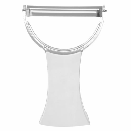 

Овощечистка с расширенной ручкой, острое лезвие, нескользящая, хорошее сцепление, экономия труда, многофункциональная овощечистка для капусты, огурцов, фруктов, кухонный гаджет белый