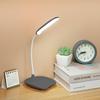 Lampa biurkowa LED z elastyczną szyjką gęsią, 3 tryby, przyjazna dla oczu lampa do nauki, mała lampa biurkowa, jasne światło nocne do niezbędnych rzeczy w akademiku