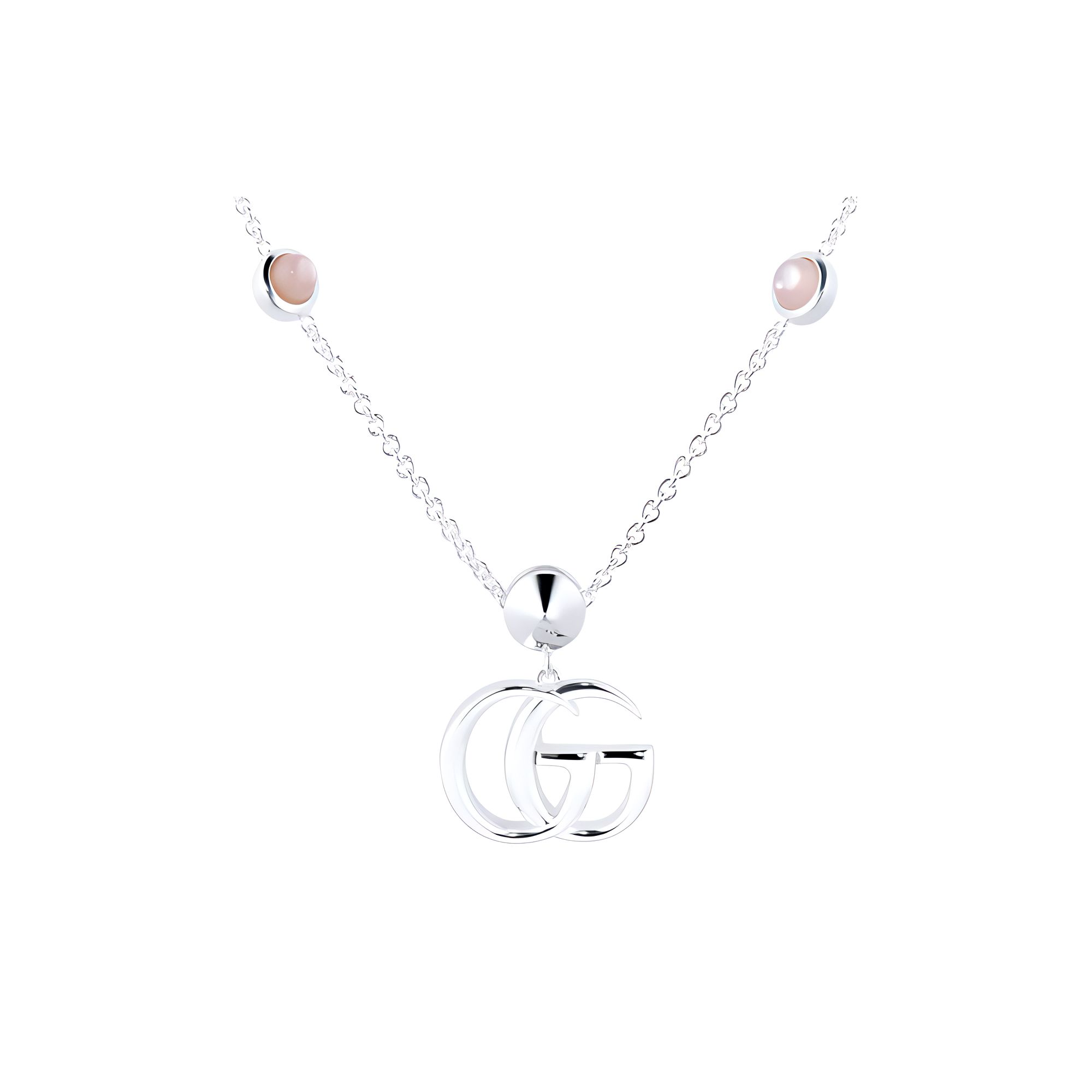 

Gucci Logo GG Marmont Silver Necklace Women necklace YBB527399002 F,Silver-Box/Dust Bag Random Shipment