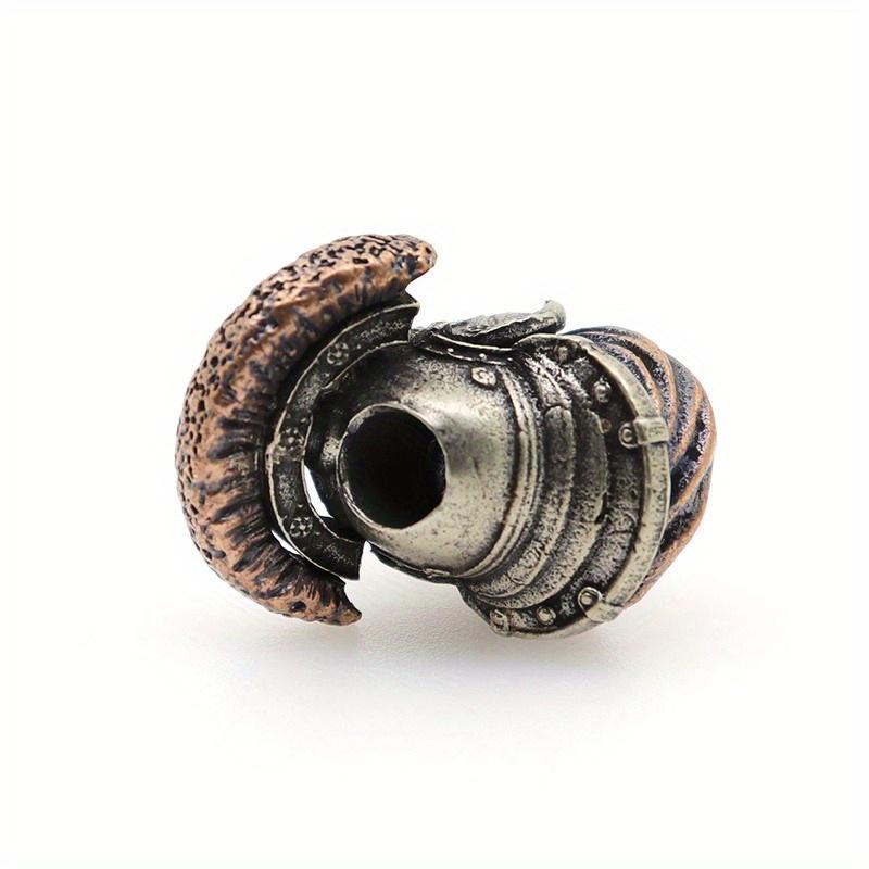 1 st 6 mm Hål Vintage Mässing Gorilla Hänge DIY Tillbehör Nyckelring Halsband Pärlhänge Ryggsäck Berlocker Vintage Mässing