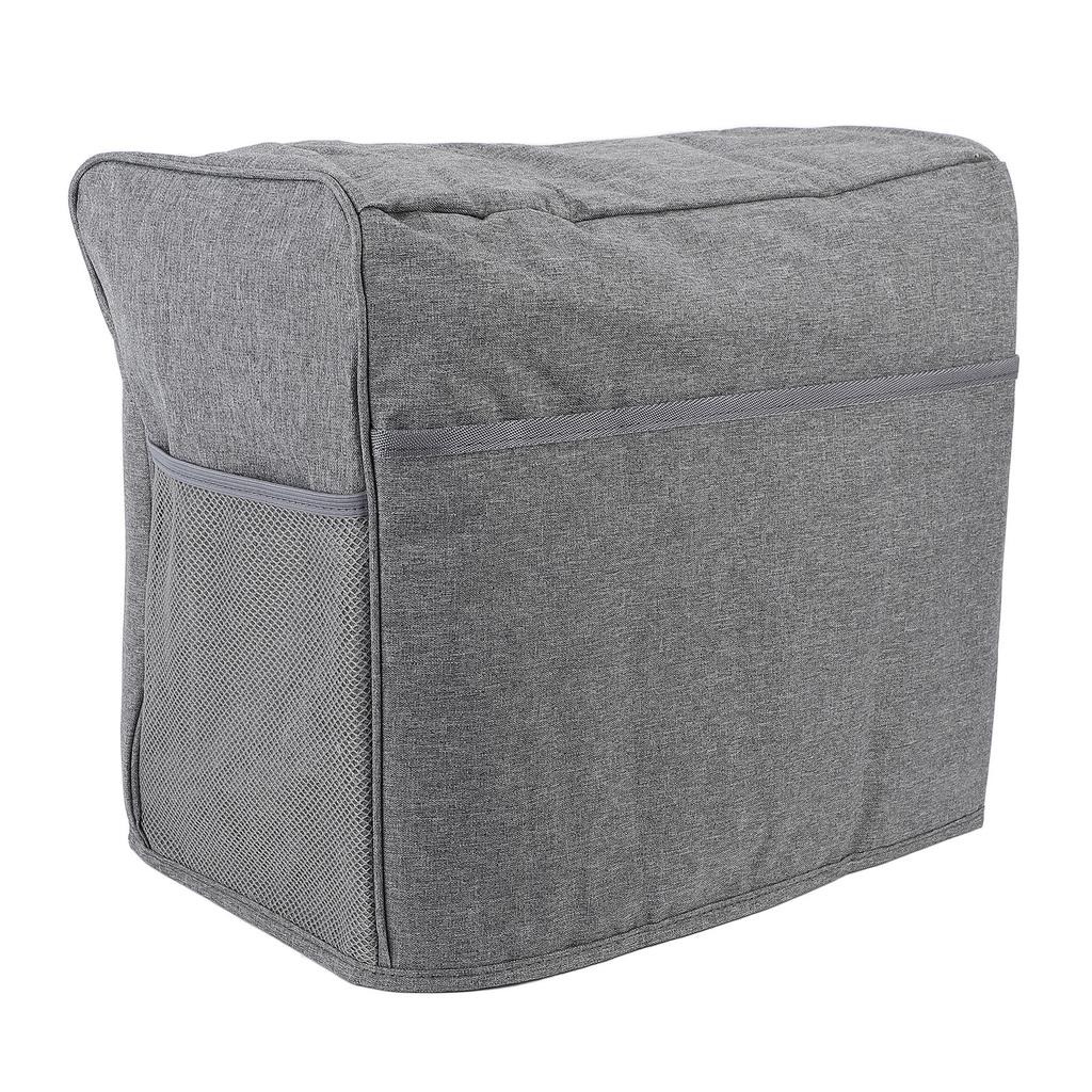 Sewing Machine Dust Cover 3 Layer Foldable Polyester Sewing Machine Protective Cover for Most