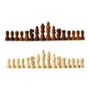 Wooden Material Wooden Chessmen Smooth Finish International Chess Staunton Chess Set  Adult
