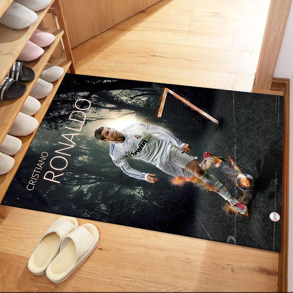 Cristiano Ronaldo Area Rug Perfect For Entryway Game Room Outdoor Study Room Antislip Carpet Office Home Decor Perfect Birthdaychristmas Gift Idea