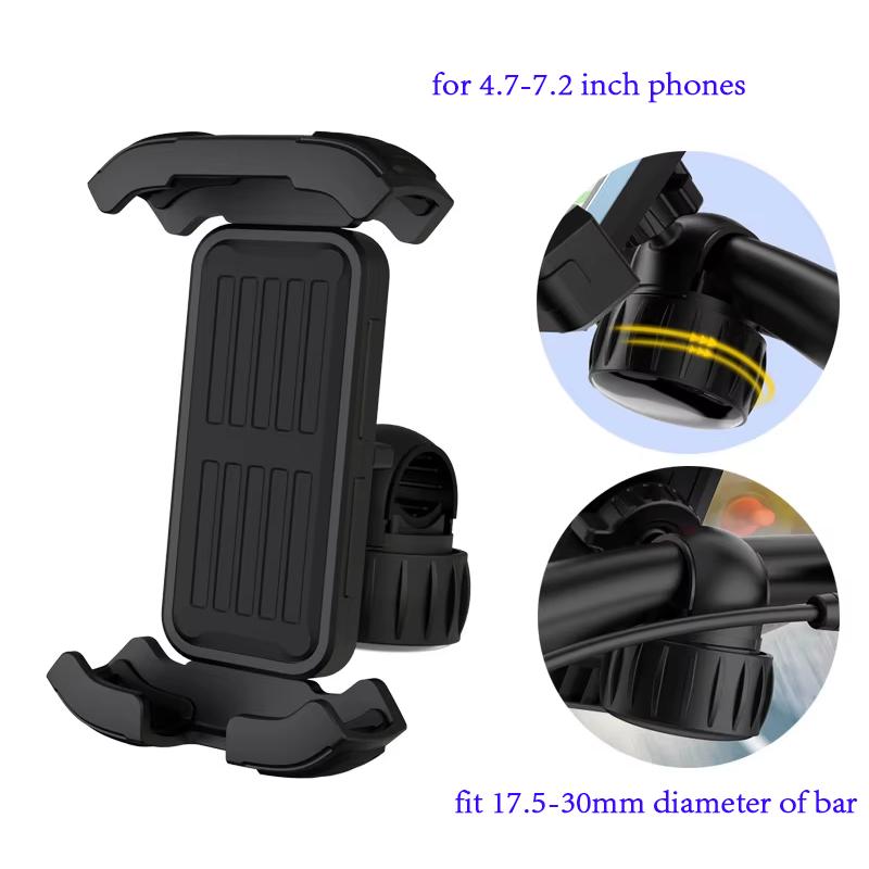 New Innovations 2025 Sturdy Anti-Shake Bicycle Cycling Motorcycle Metal Mountain Bike Cell Phone Holder