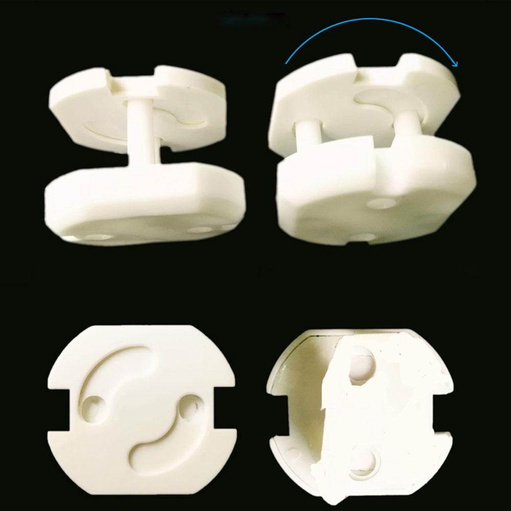 20 Pcs Electric Outle EU Standard Electrical Outlet Baby Safety Anti  Shock Plugs Protector Cover