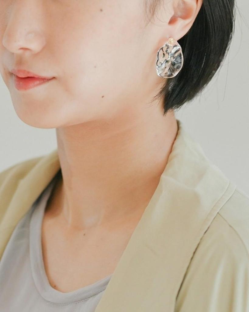 set Lampwork Factory Scenic Earrings gift bag with [Set] 2-piece (HARIO HAA-SI-P, ribbon)