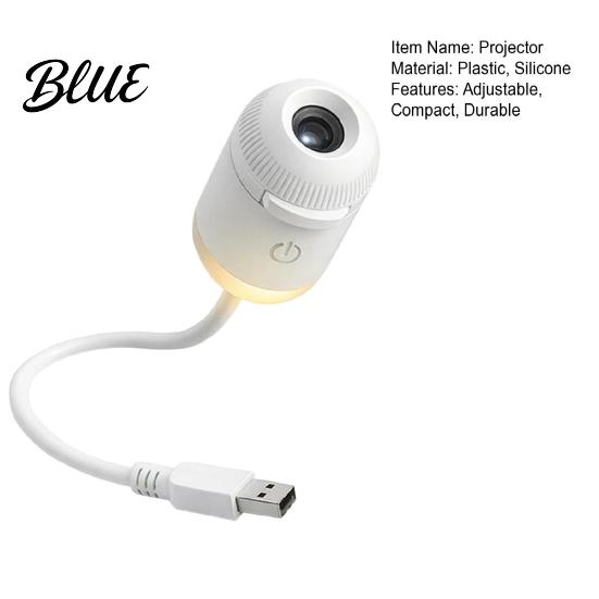 Cozy Night Light with Stars 2-in-1 Star Projector Touch Control Adjustable Brightness USB Kids