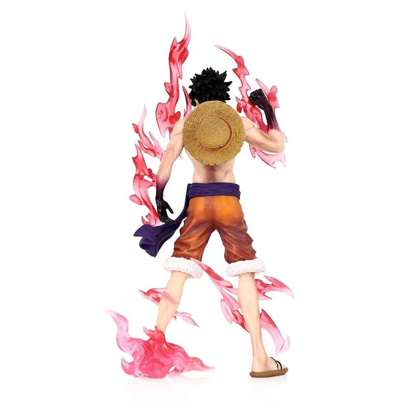 Une pièce Luffy Anime Figure jouets singe D Luffy cerise fluide PVC Action Figurine Collection modèle poupées cadeaux d'annivers