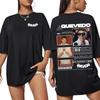 Rapper QUEVEDO BUENAS NOCHES Album Tour T-shirt Men Women Hip Hop Tee Casual Loose Short Sleeve