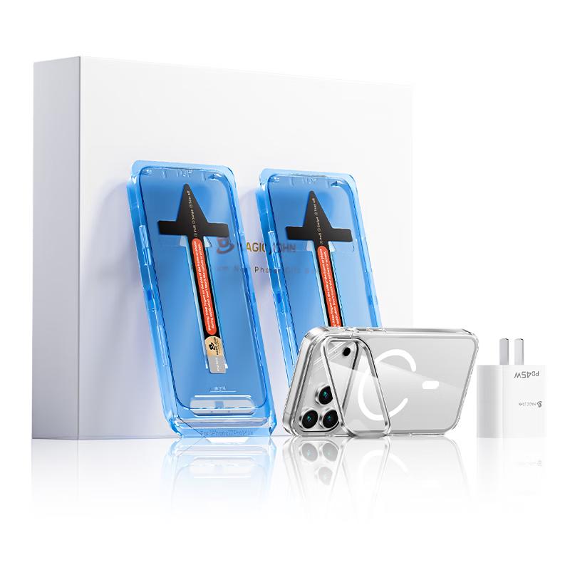 

Комплект повного захисту та швидкої зарядки для серії Apple iPhone 17 17 Pro Max