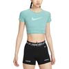 Nike Pro Women's Dri FIT Short Sleeve Cropped Graphic Top HV3674-017